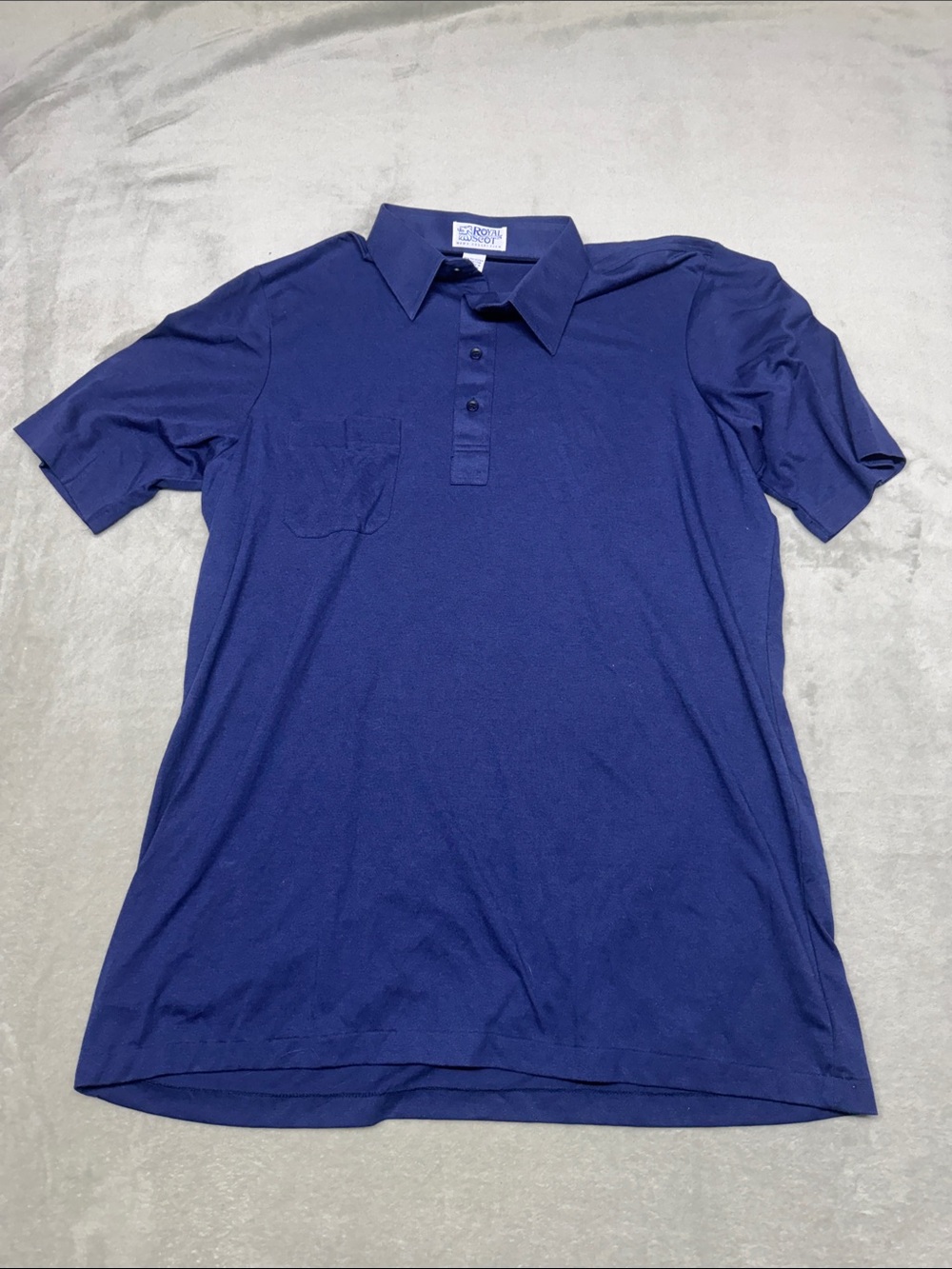Royal Scot men’s collection navy blue polo